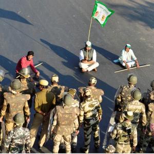 Farmers at Delhi border refuse to head to protest site