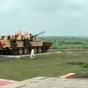 India test fires anti-tank missile from Arjun tank