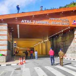Atal Tunnel -- dream of Vajpayee's friend comes true