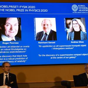 Roger Penrose, 2 other scientists share Physics Nobel
