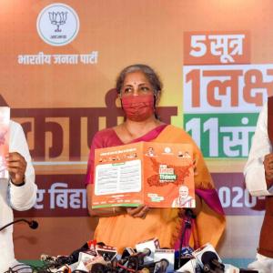 BJP's Bihar manifesto promises free COVID vaccine
