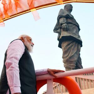 PM pays tributes to Sardar Patel at Statue of Unity