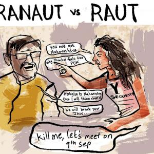 Dom's Take: Ranaut vs Raut  India News