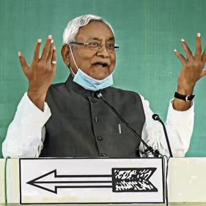 Nitish kicks off poll campaign, mentions Sushant