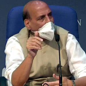 Opposition members' conduct in RS shameful: Rajnath