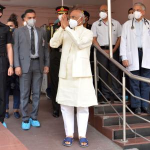 President returns to Rashtrapati Bhavan after surgery