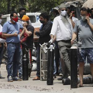 Short of oxygen, Delhi hospitals send SOS alarm