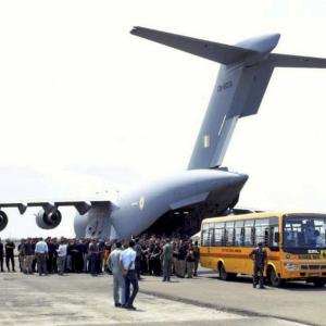 IAF plane brings back diplomats, officials from Kabul