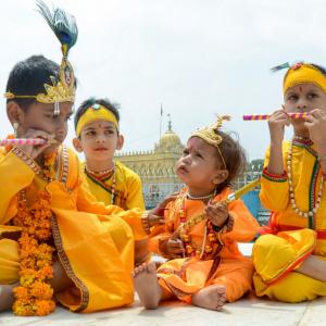 PIX: India celebrates Janmashtami