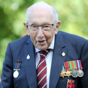 UK lockdown hero Captain Tom dies of COVID at 100