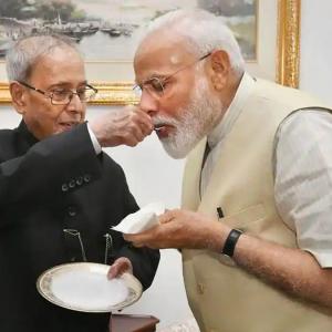What Pranab thought about Modi
