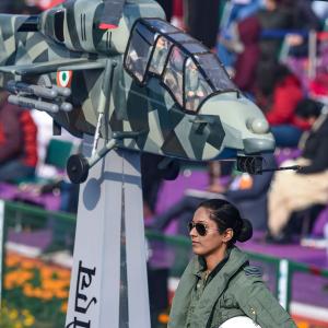 First woman fighter pilot participates in R-Day parade