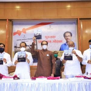 Belgaum is ours, say Uddhav, Pawar at book launch