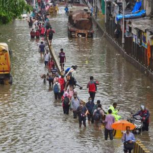 Rains pick up again in Mumbai; train services hit