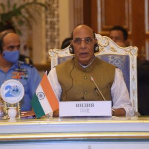 Support to any act of terror is crime: Rajnath at SCO