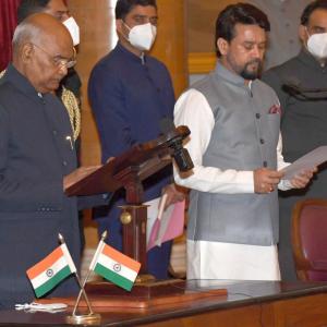 Anurag Thakur given charge of Sports, I&B ministry