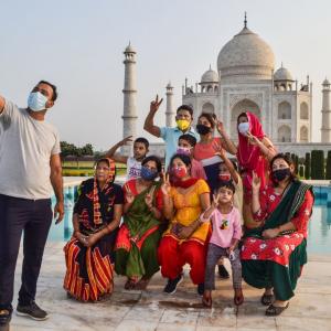 Tourists delighted after Taj reopens after 2 months