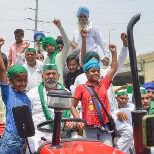 Punjab, Haryana farmers take out protest marches