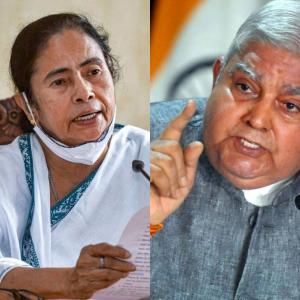 Mamata calls governor 'corrupt', Dhankhar hits back