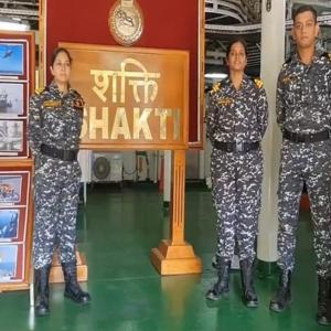 After 23 yrs, navy deploys women officers on warships