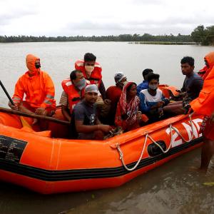 Rescue, clearing ops on in cyclone Yaas-hit areas