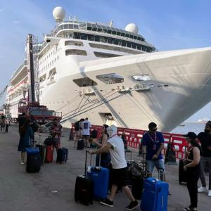 NCB searches cruise ship on return to Mumbai, 8 held