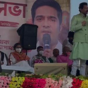 BJP's Rajib Banerjee returns to TMC at Tripura rally
