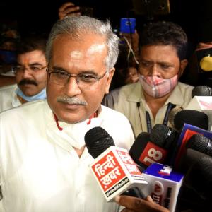 Baghel's father booked, CM says no one above law