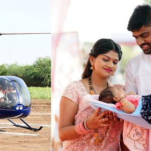 Yeh Hai India: Baby Takes A Chopper Home