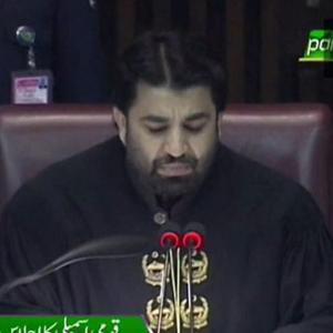 Pak Dy Speaker didn't resign, to chair Monday session