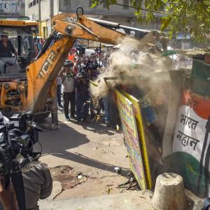 Switch off bulldozers of hate: Oppn on demolition drive