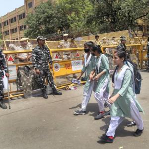 Jahangirpuri locals offer namaz amid heavy security