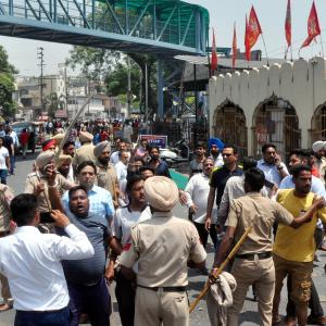 Curfew in Patiala after 4 hurt in anti-Khalistan march