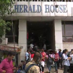 ED raids National Herald in Delhi, 11 other locations