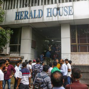 Herald case: ED resumes search at Young Indian office