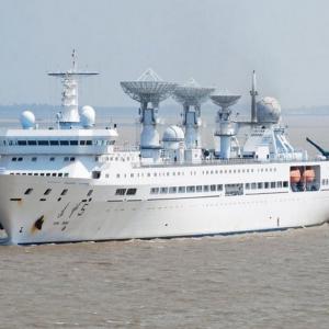 China downplays concerns as spy ship docks in Lanka