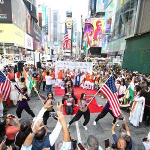 Independence Day at Times Square