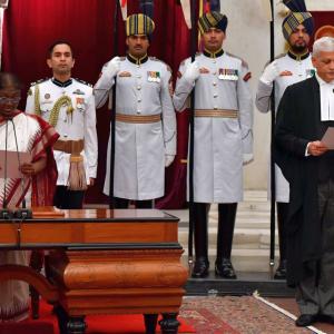 Justice Lalit sworn in as 49th Chief Justice of India