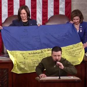 Ukraine is alive and kicking: Zelensky to US Congress