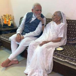 When Modi recalled his mother's struggles