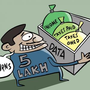 63.3% IT Returns Filed For Rs 5 Lakh Or Less