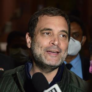 PM's fear of Cong showed in Parl: Rahul hits back