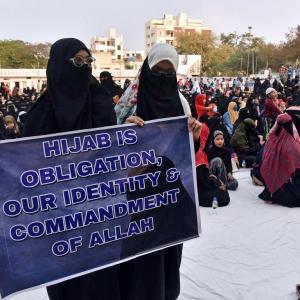 Hijab row: 'Don't become pawns of politicians'