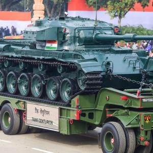 PIX: Indian Army showcases its might at Rajpath