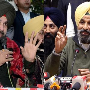 It's Sidhu vs Majithia on Amritsar East seat