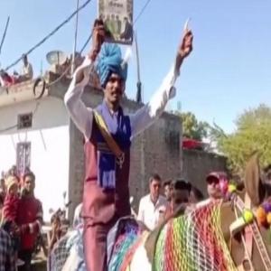 Police cover given to MP Dalit's wedding procession