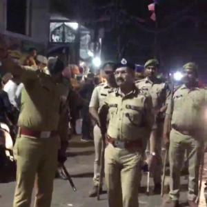 Noida cops hold peace meetings, visit mosques