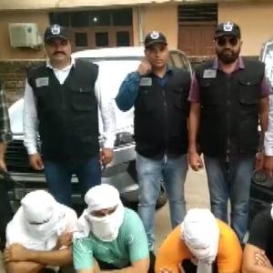 5 Bishnoi gang men nabbed, 6 stolen cars recovered