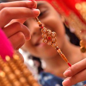 Sisters Out To Shop For Rakhis