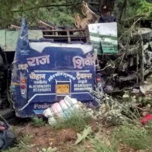 26 pilgrims from MP killed as bus falls in gorge
